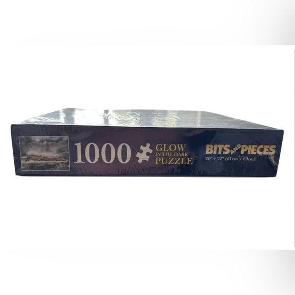 New Glow In The Dark Puzzle Bits and Pieces 1000 Pieces - Picture 2 of 2